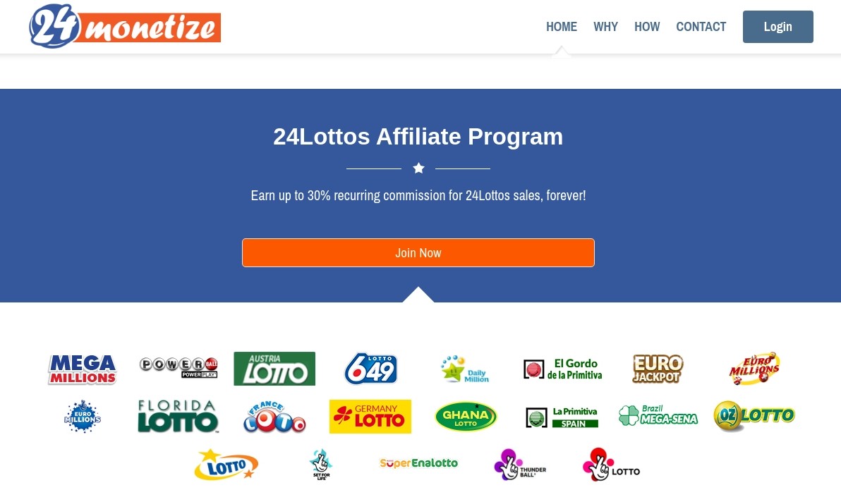 Programma di Affiliazione 24Monetize