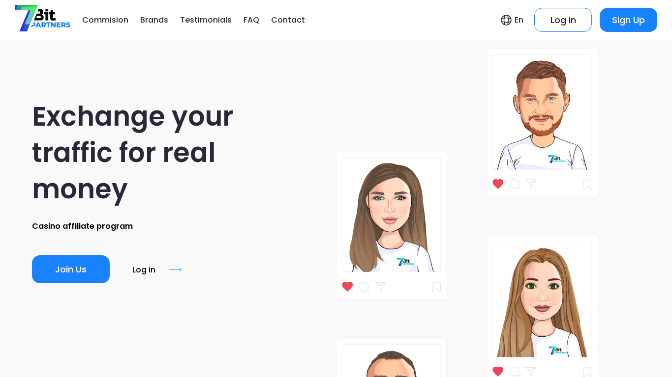 Programma di Affiliazione 7Bit Partners