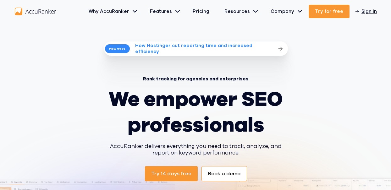 Programma di affiliazione AccuRanker