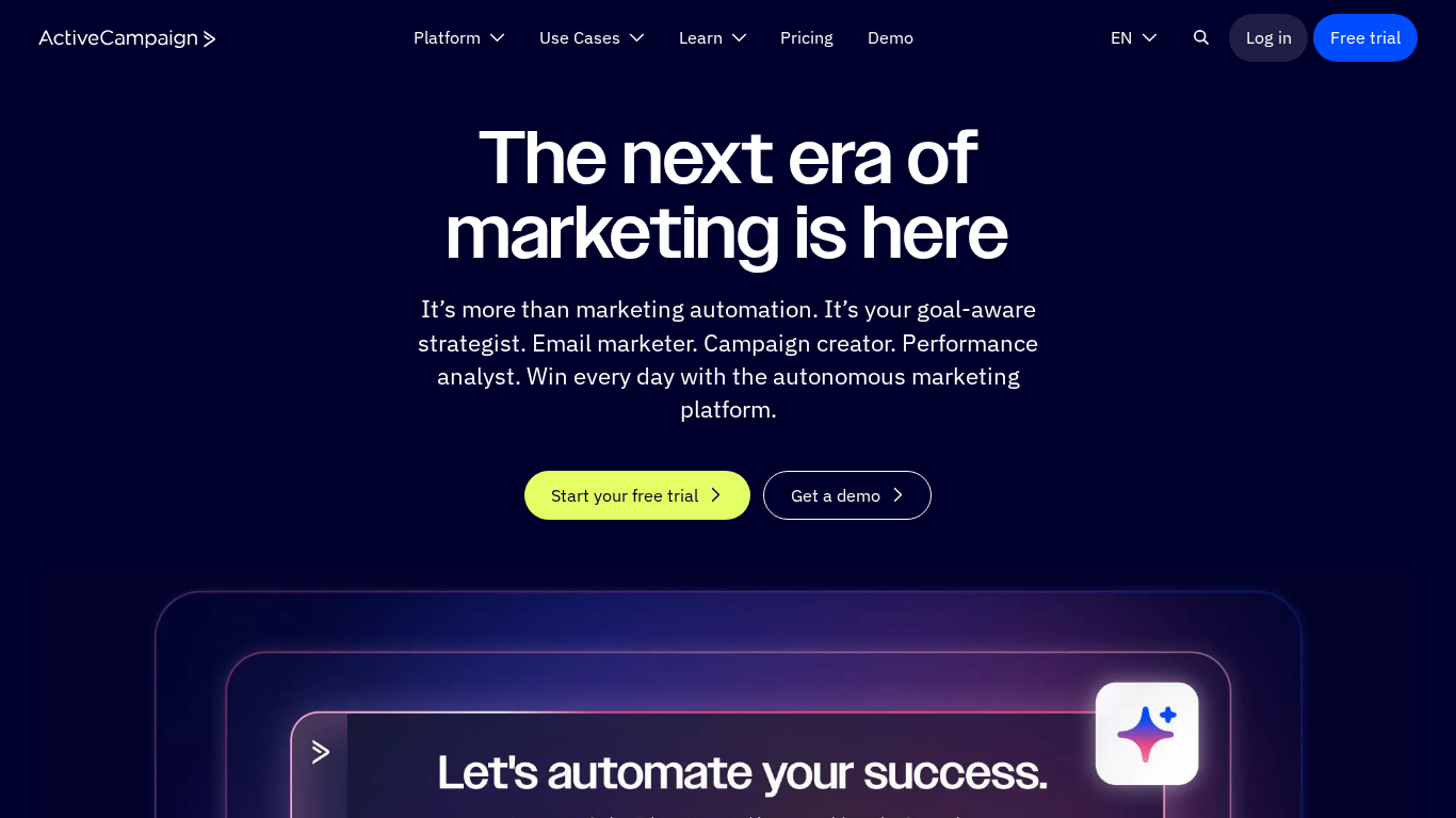 Programma di Affiliazione ActiveCampaign