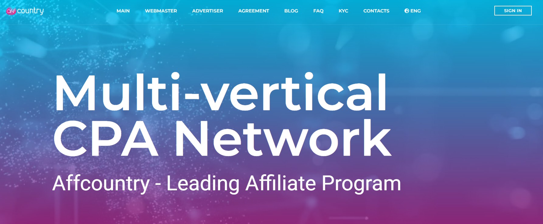 Programma di Affiliazione Affcountry