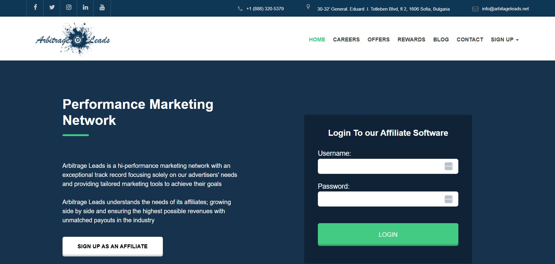 Programma di Affiliazione Arbitrage Leads