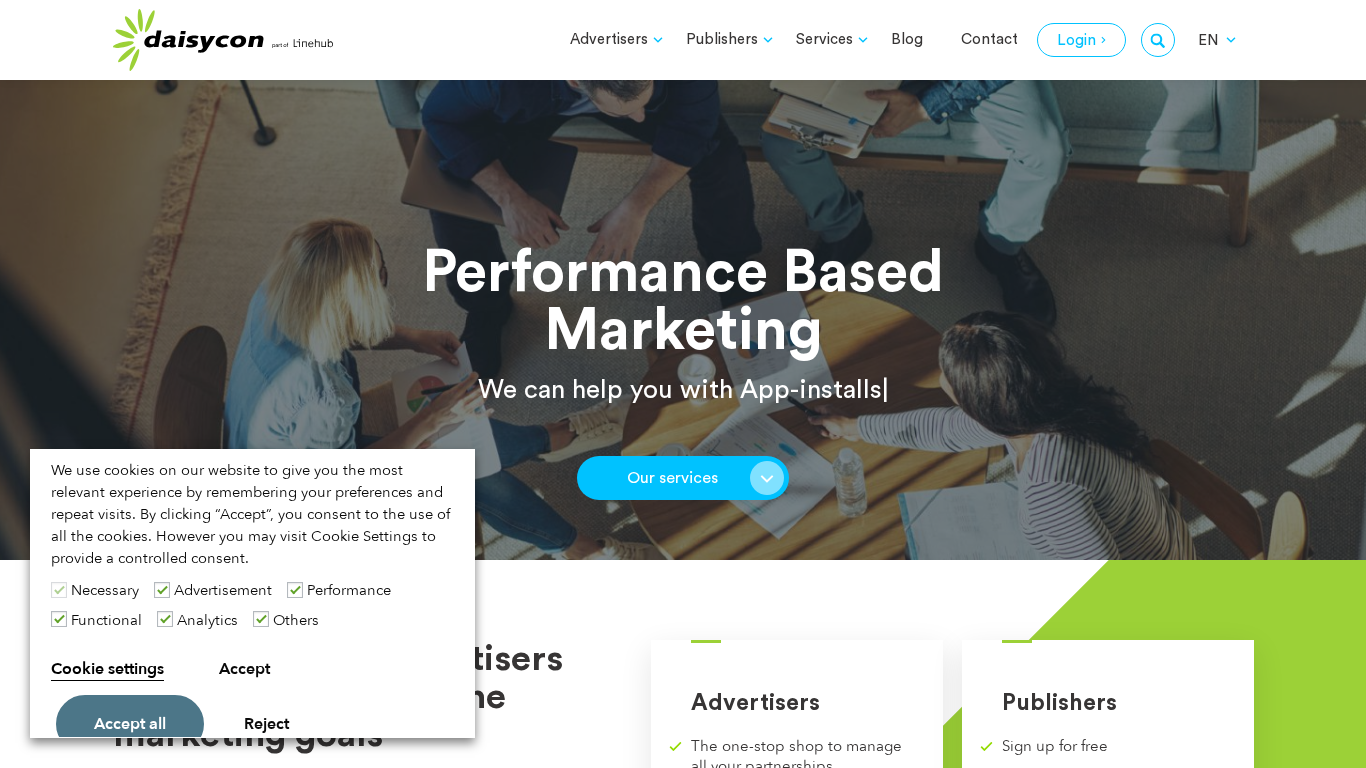 Programma di affiliazione Daisycon