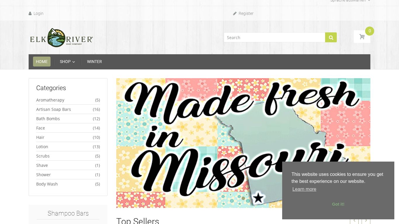 Programma di Affiliazione Elk River Soap Company