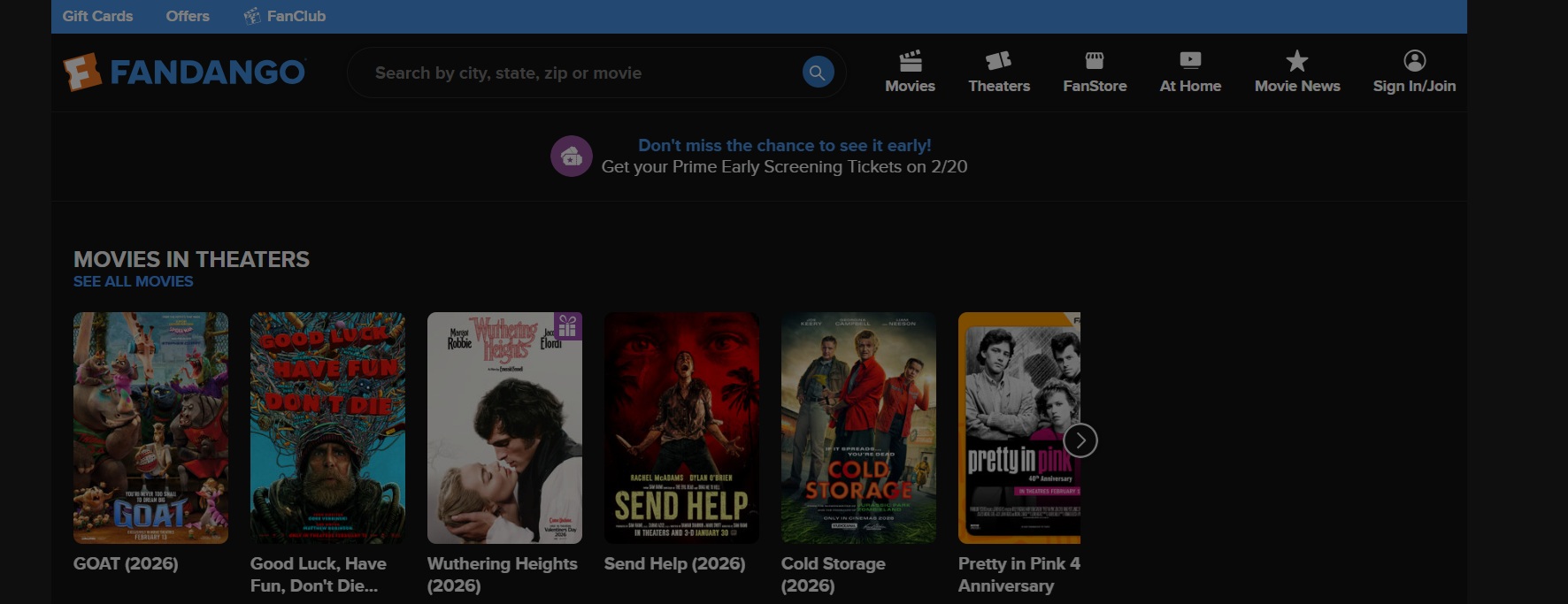 Programma di Affiliazione Fandango