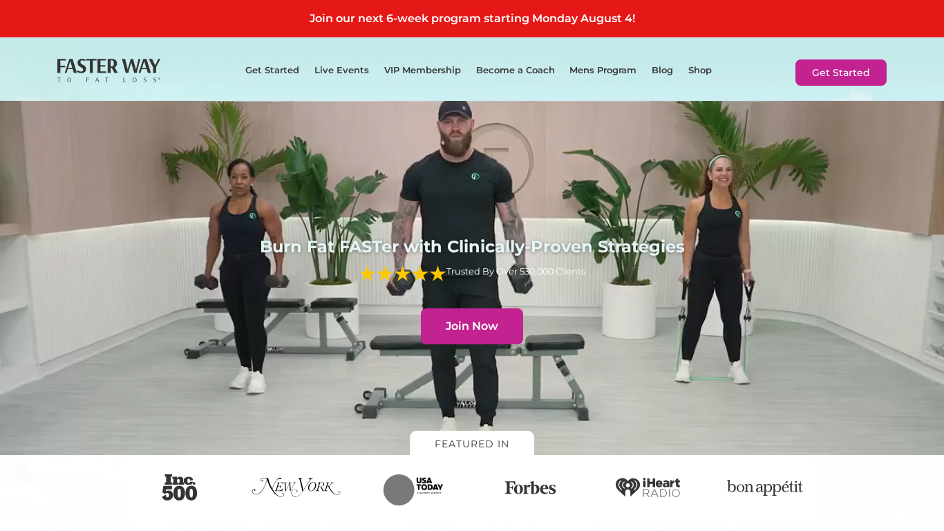 Programma di affiliazione FASTer Way to Fat Loss