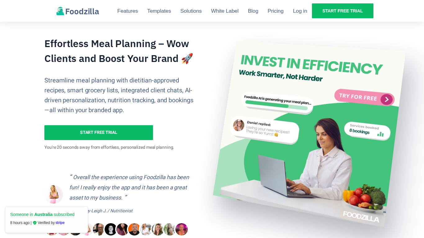 Programma di Affiliazione Friends of Foodzilla