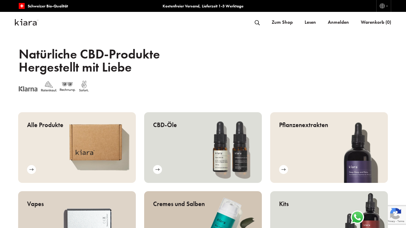 Programma di Affiliazione Kiara Naturals