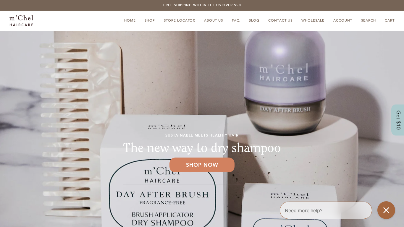 Programma di affiliazione m’Chel Haircare