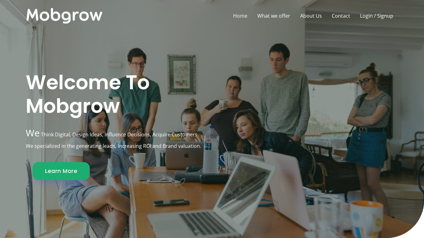 Programma di affiliazione Mobgrow