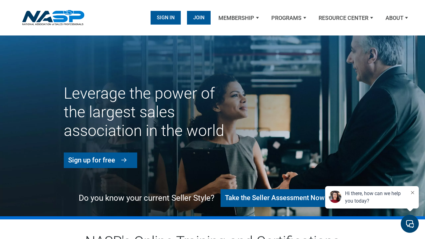 Programma di Affiliazione NASP