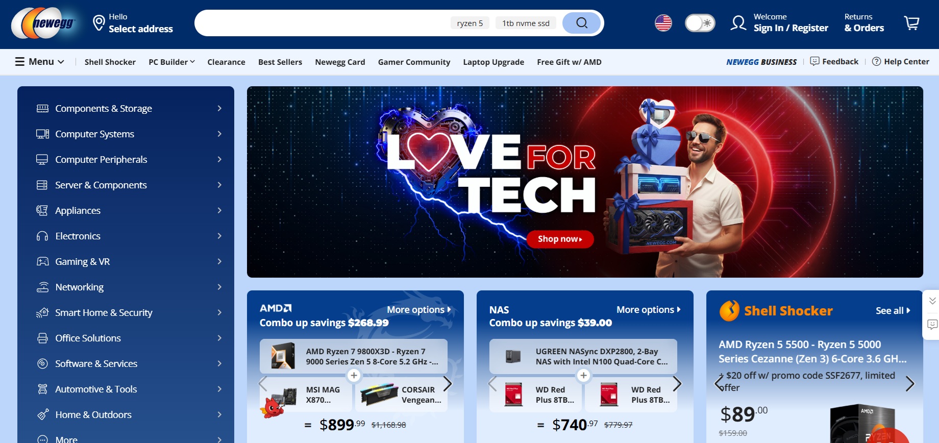Programma di Affiliazione Newegg