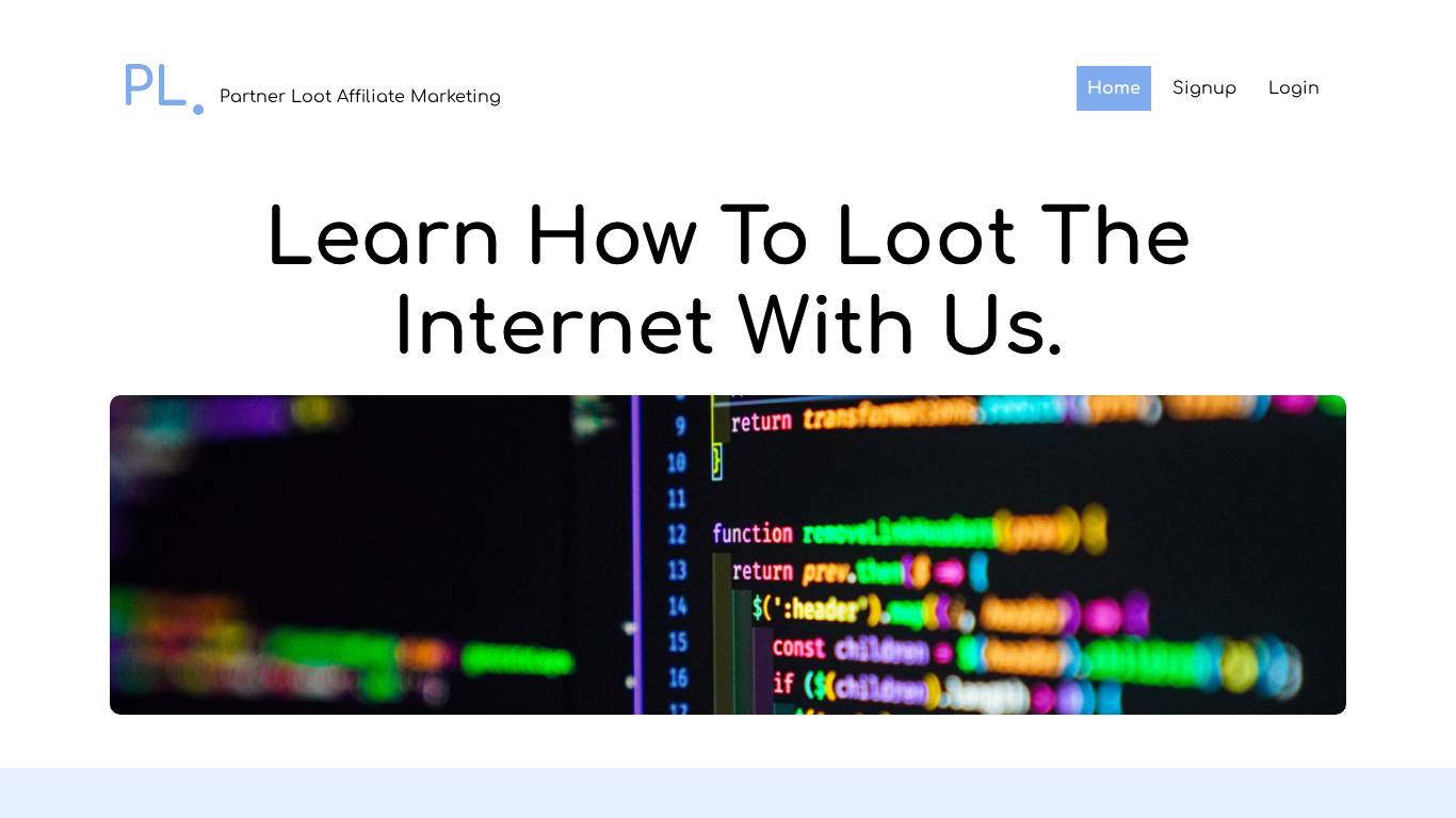 Programma di Affiliazione Partner Loot