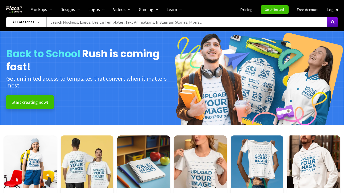 Programma di affiliazione Placeit Envato