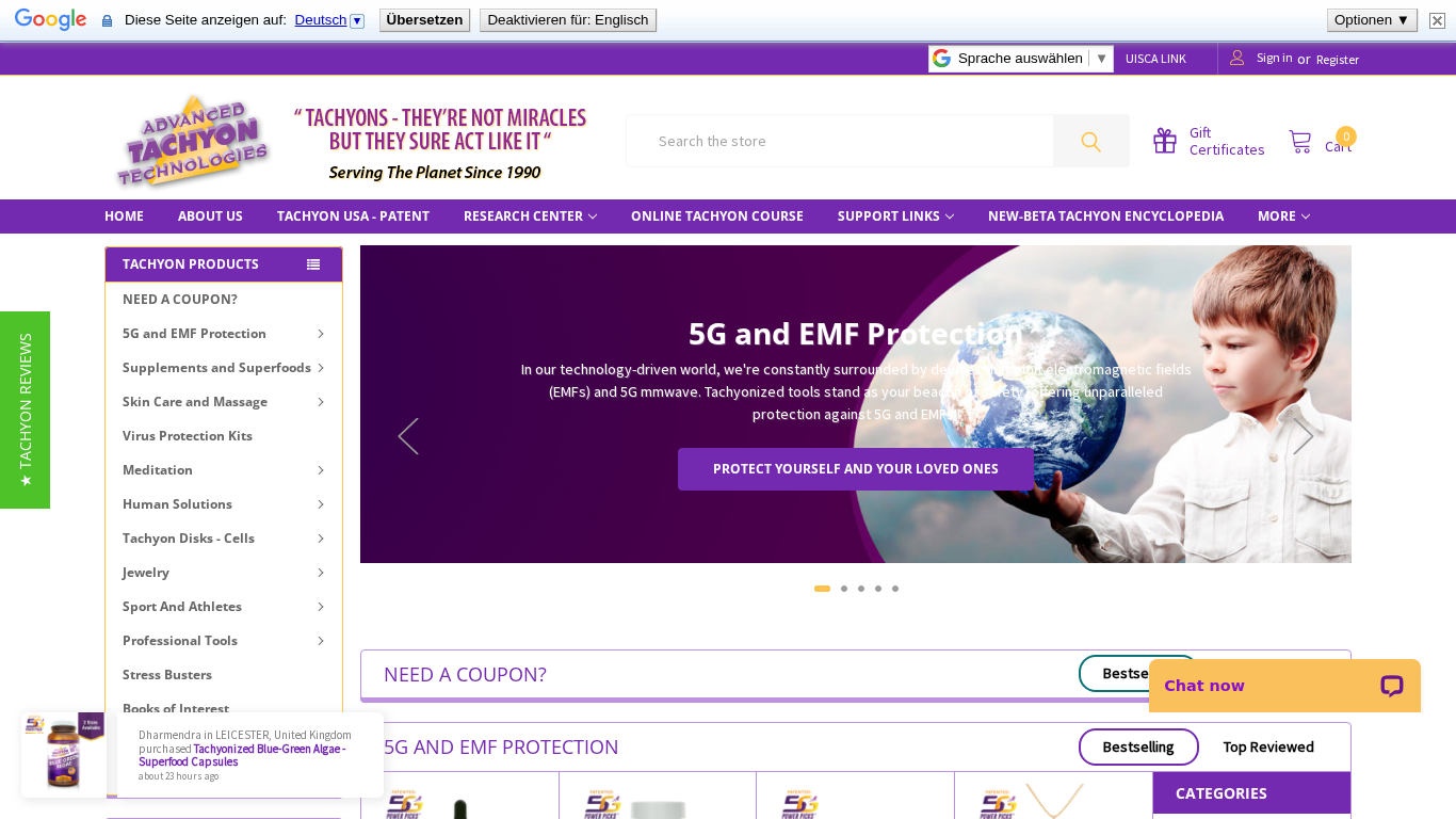 Programma di Affiliazione Planet-Tachyon