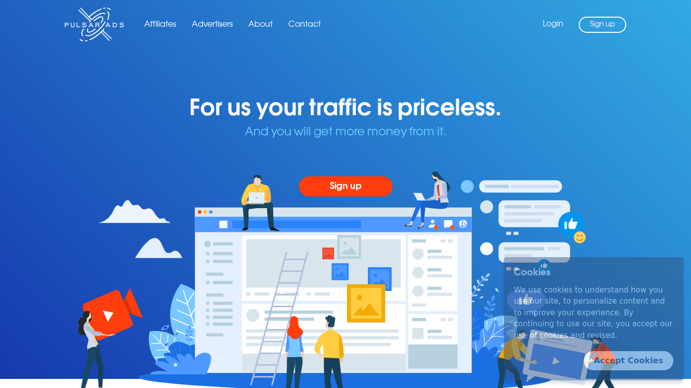 Programma di Affiliazione Pulsar Ads