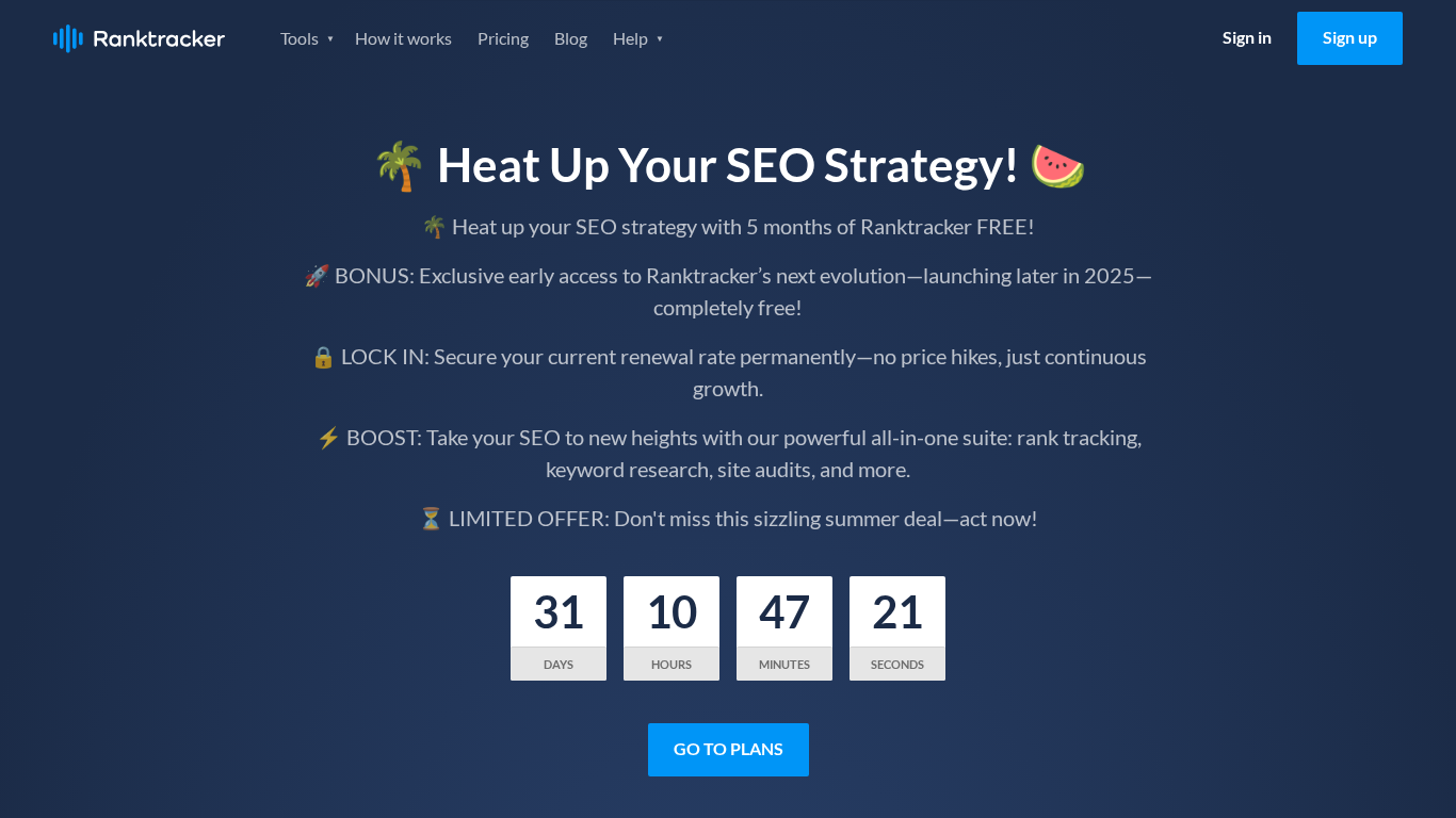 Programma di Affiliazione Ranktracker