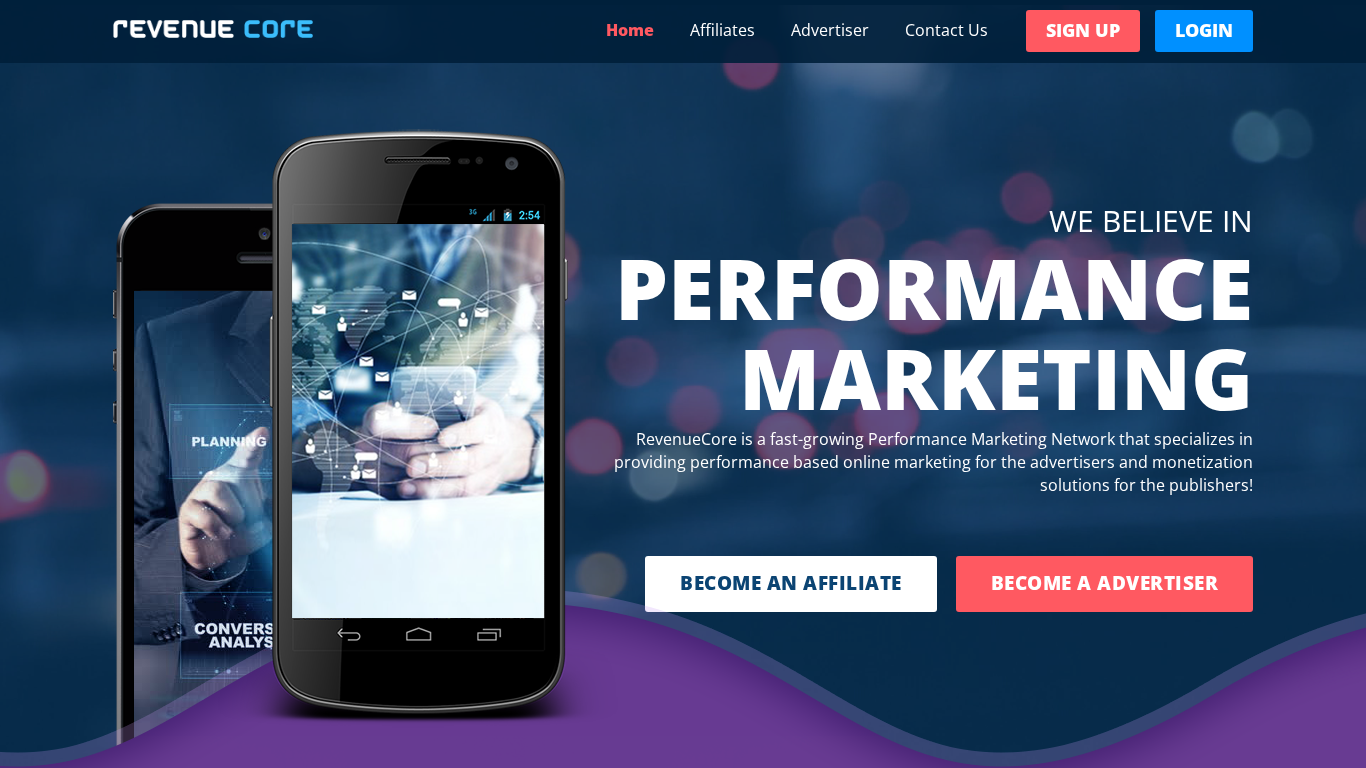 Programma di Affiliazione Revenue Core