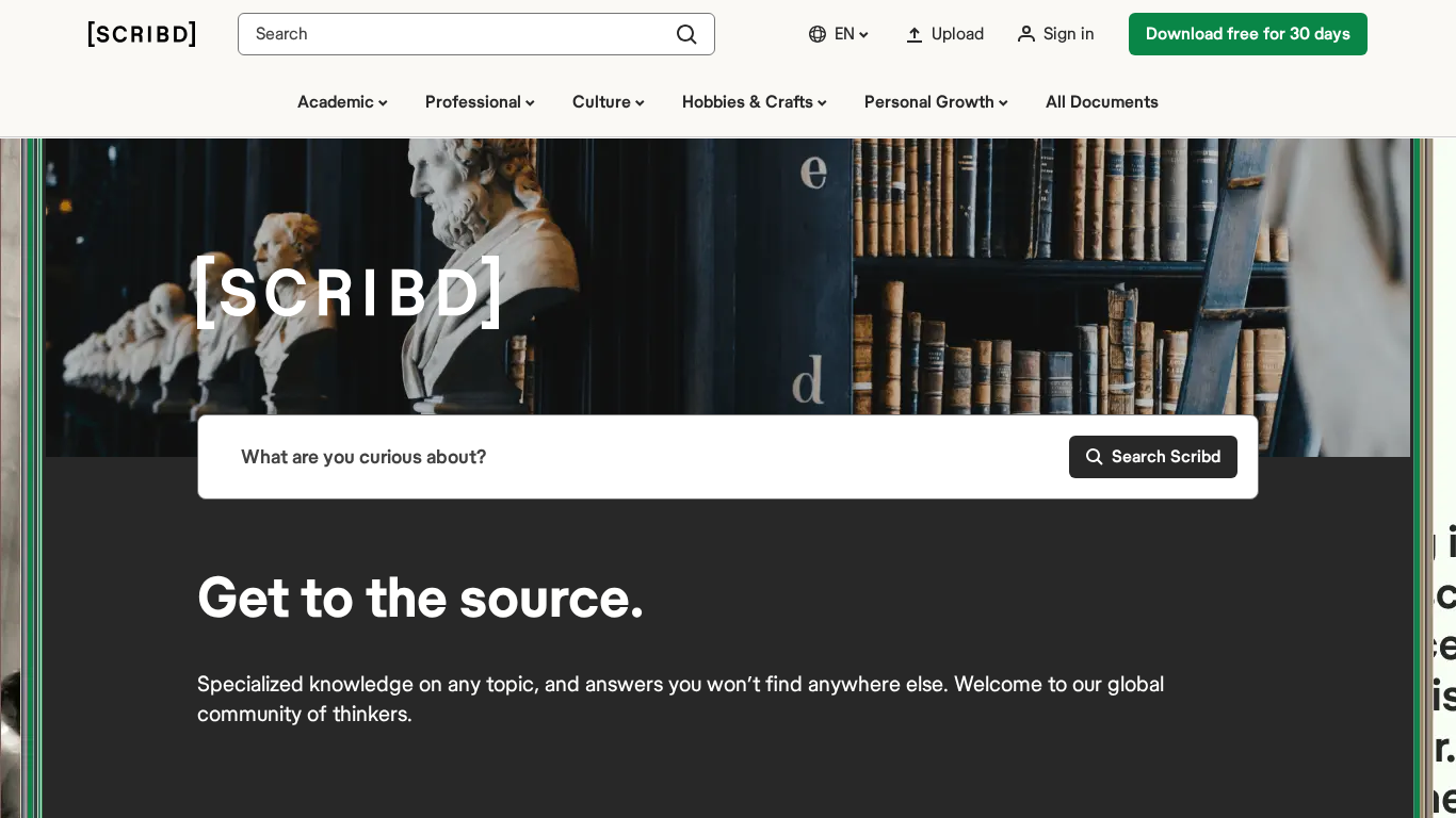 Programma di Affiliazione Scribd
