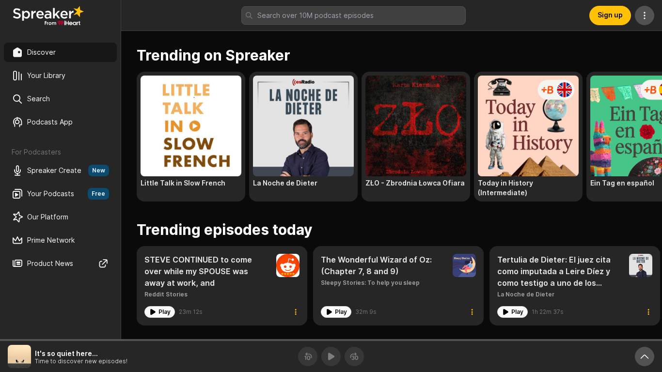 Programma di affiliazione Spreaker