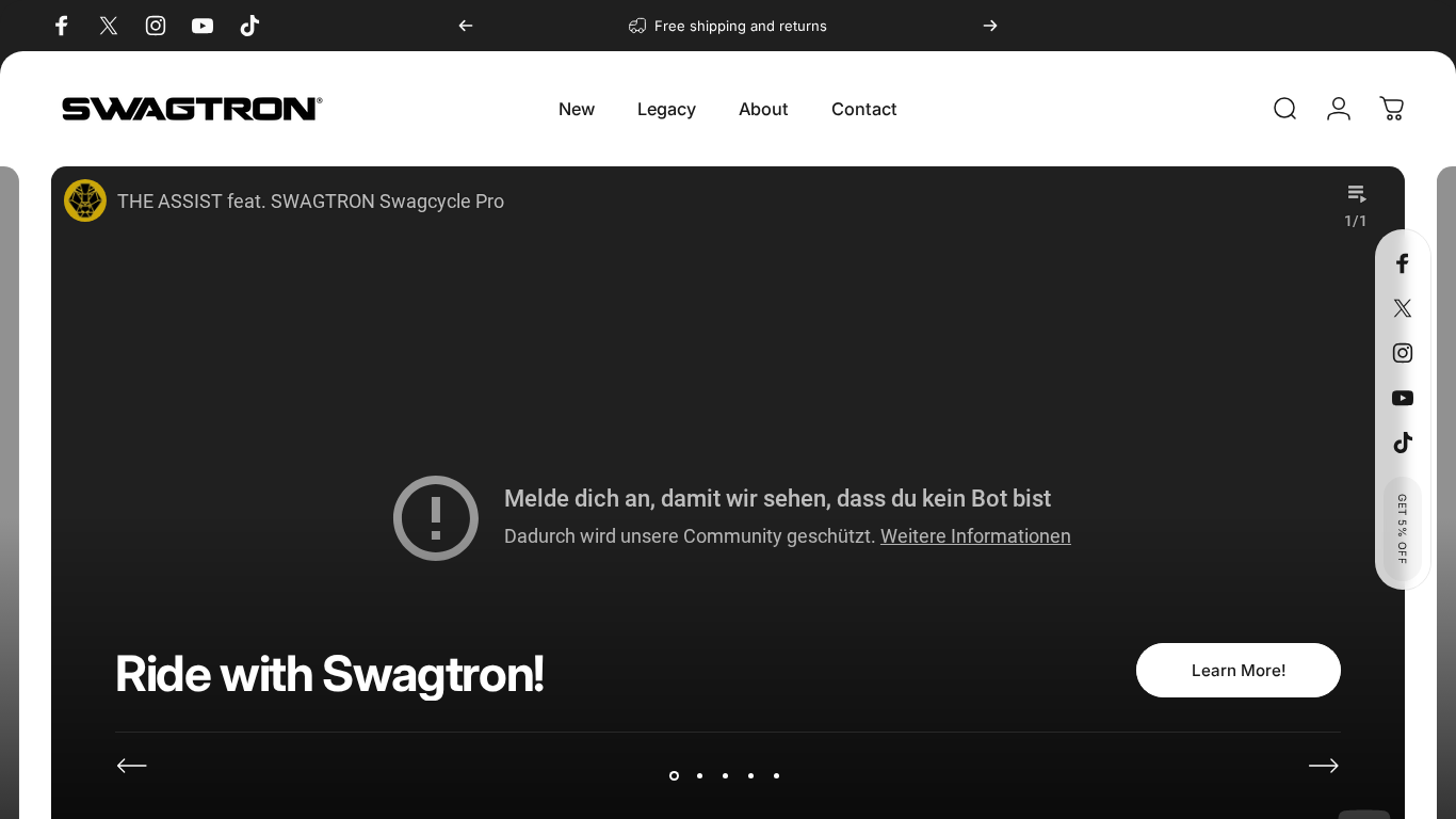 Programma di affiliazione SwagTron