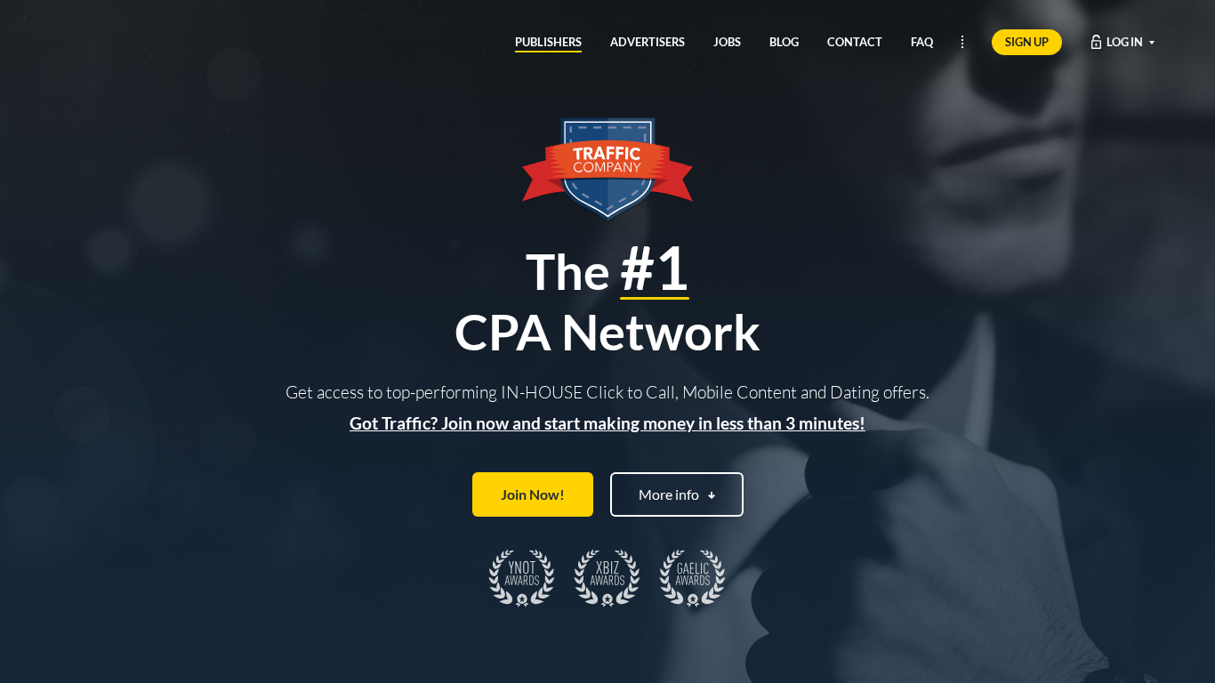 Programma di affiliazione Traffic Company