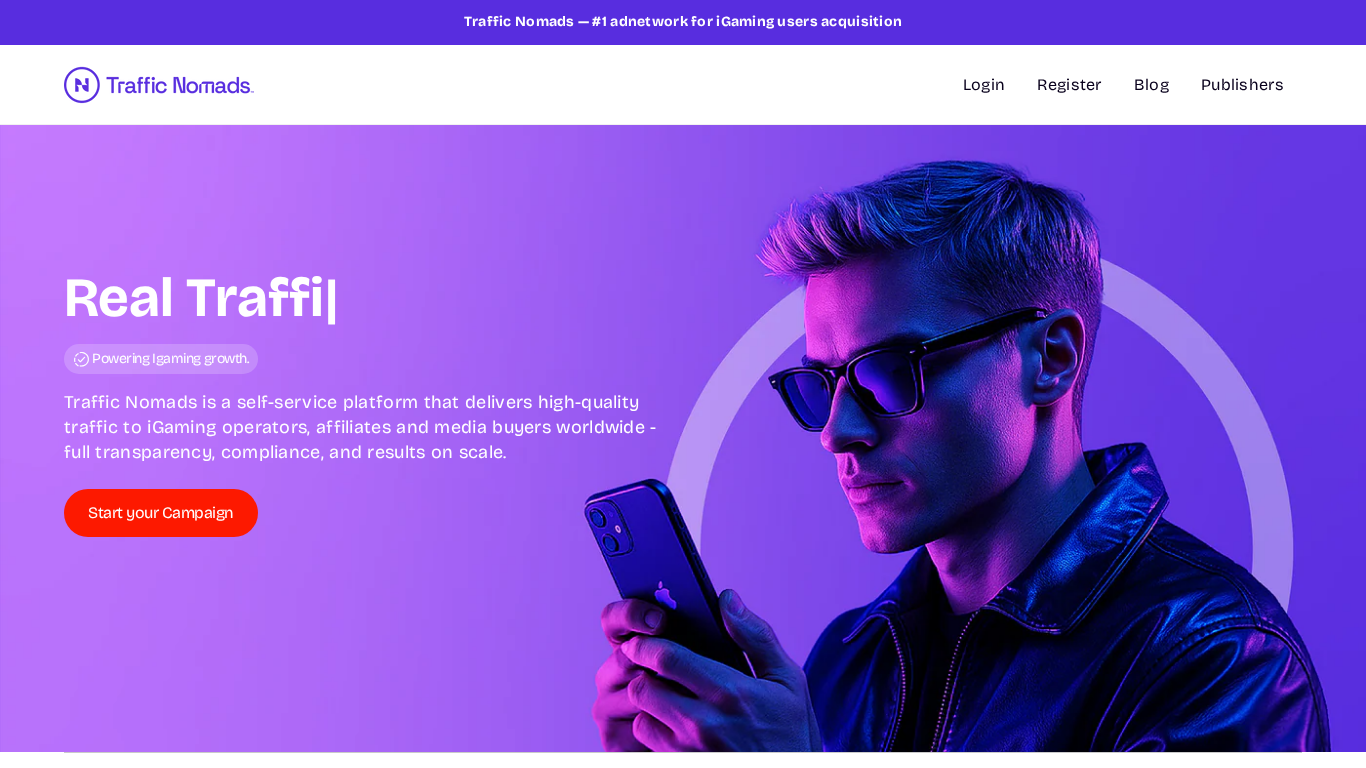 Programma di Affiliazione Traffic Nomads