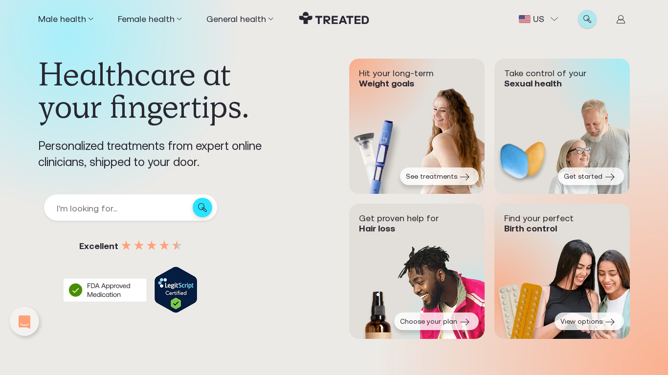 Programma di affiliazione Treated