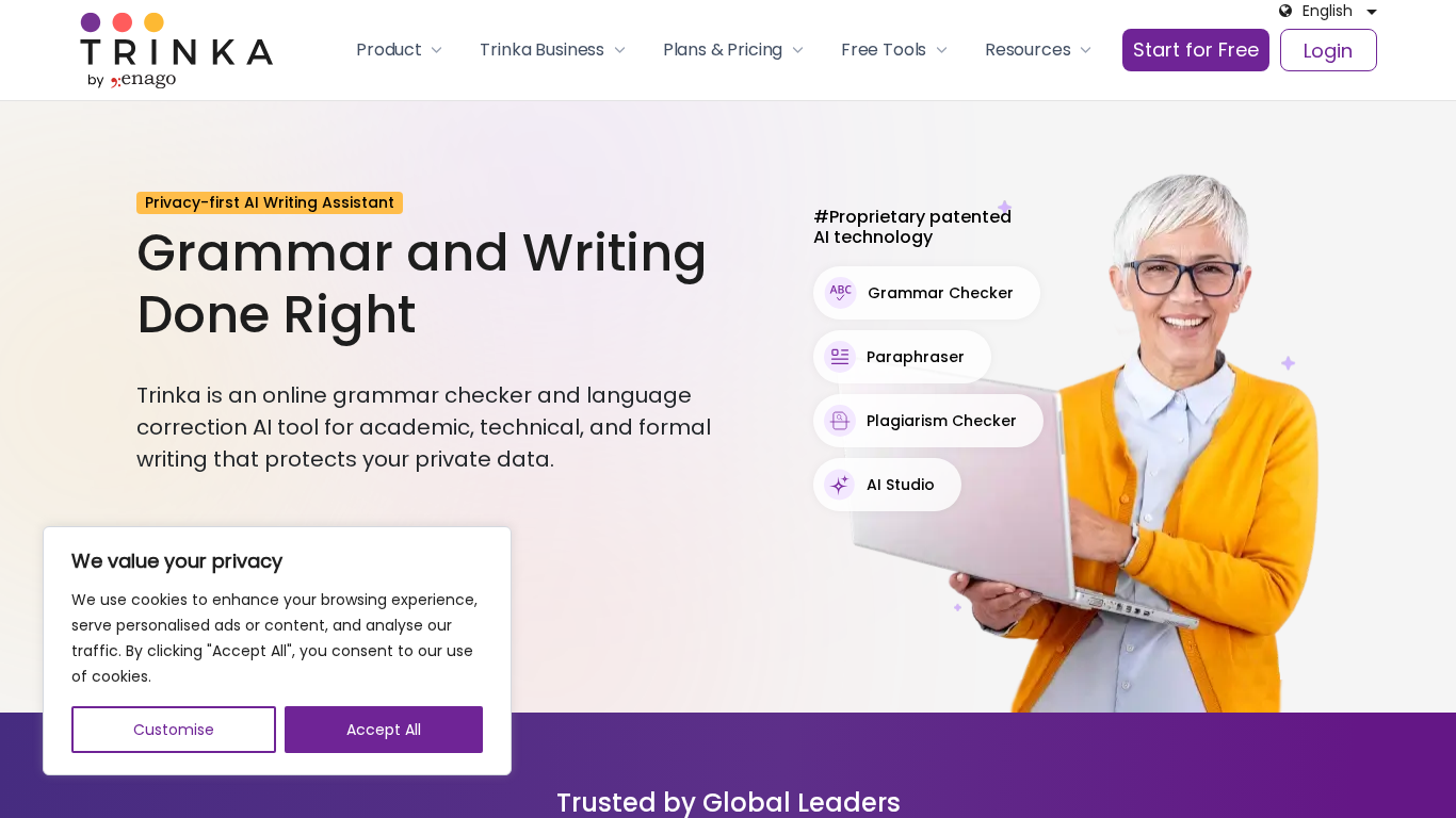 Programma di affiliazione Trinka AI