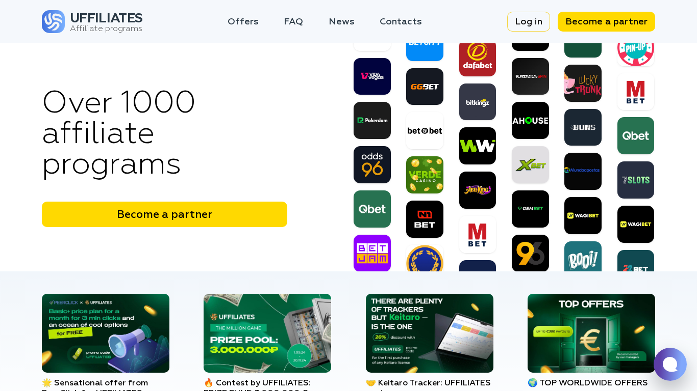 Programma di Affiliazione UFFILIATES