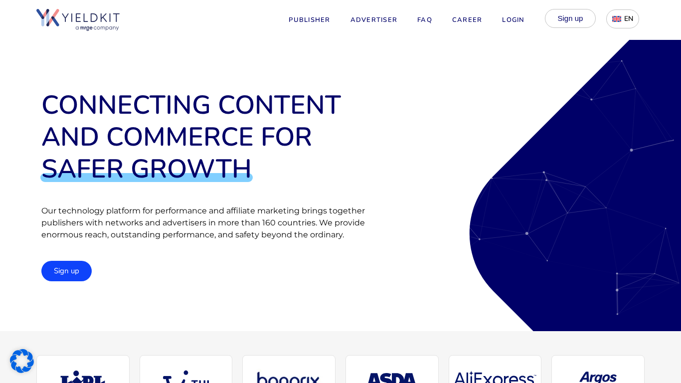 Programma di affiliazione YIELDKIT