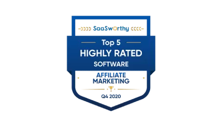 Premi Post Affiliate Pro: Top 5 highly rated affiliate marketing software 2020 by SaaSworthy