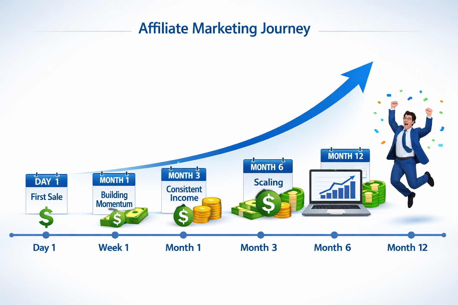 Quanto tempo ci vuole per vedere risultati con l’affiliate marketing?