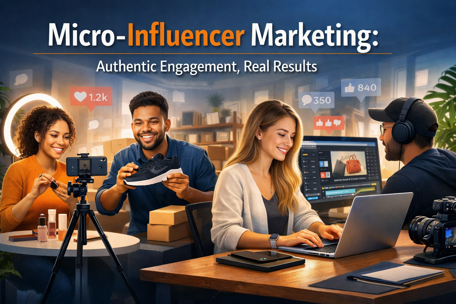 Vantaggi di Collaborare con Micro-Influencer rispetto alle Celebrità