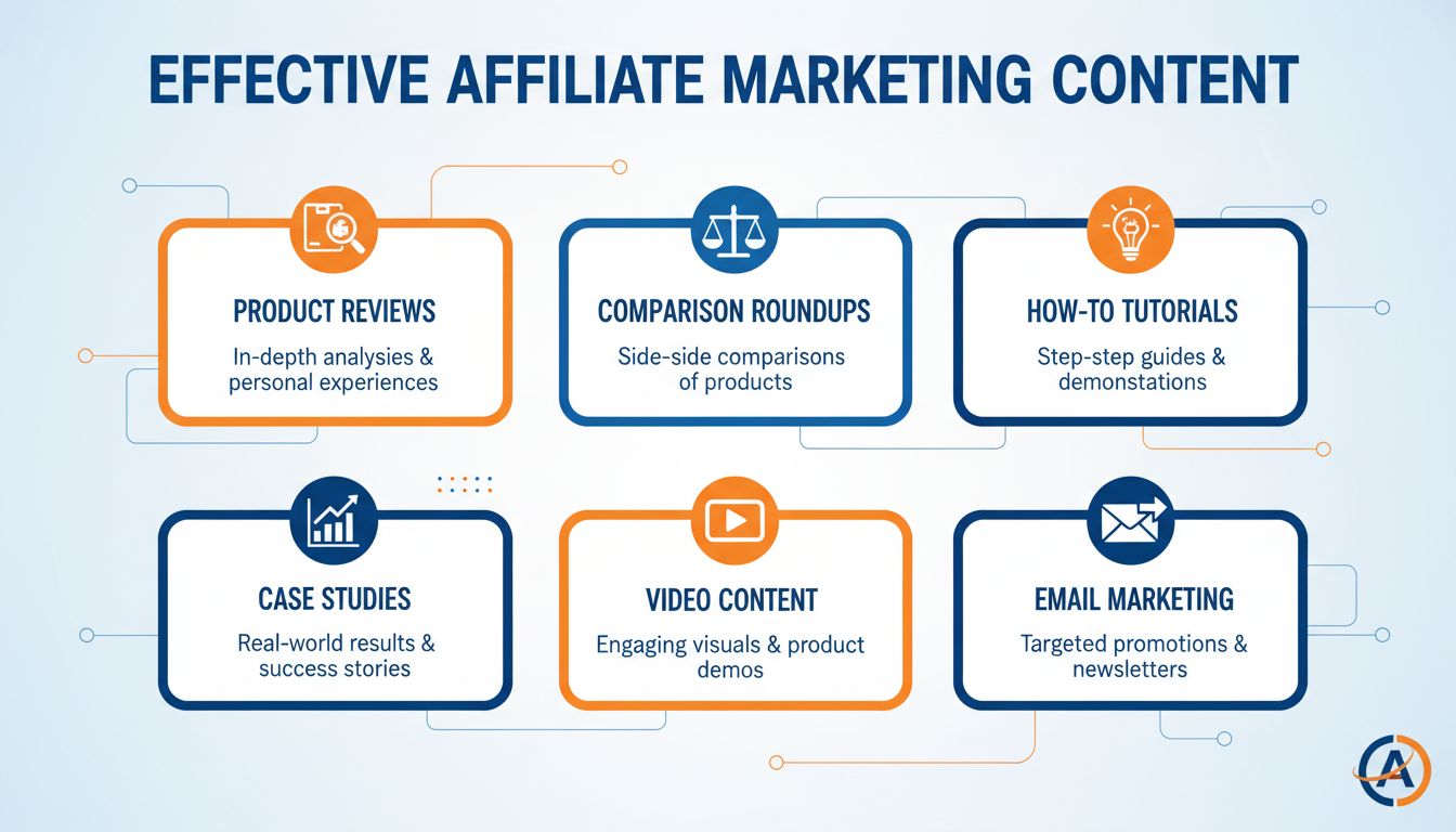 Tipi più efficaci di contenuti per il marketing di affiliazione