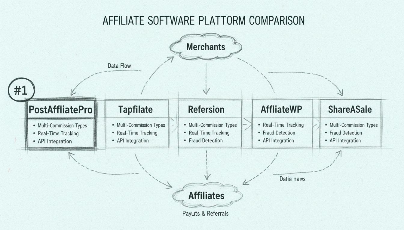 Il miglior software di affiliazione per avviare il tuo programma