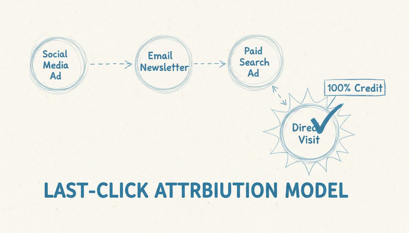 Come posso utilizzare l'attribuzione all'ultimo click?