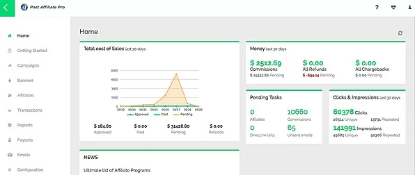 Tema Post Affiliate Pro - August