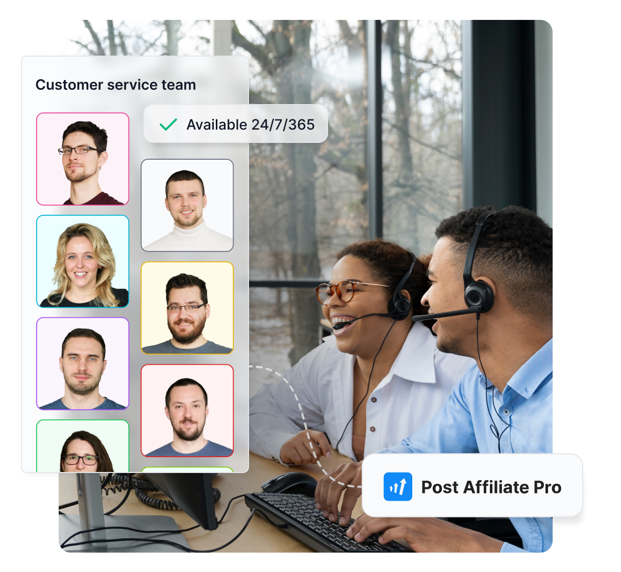 Incontra il nostro team di supporto clienti. Siamo disponibili 24/7/365 via mail, chat e forum.