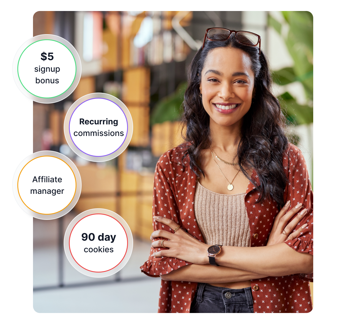 Ricevi un bonus di 5$ all'iscrizione, commissioni ricorrenti, manager affiliato dedicato e cookie di 90 giorni con il programma di affiliazione Post Affiliate Pro.