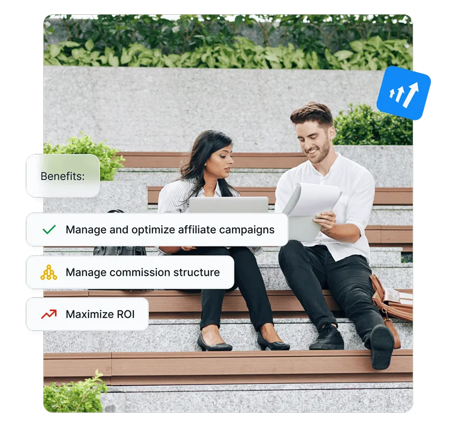 Uno screenshot della dashboard di Post Affiliate Pro con panoramica generale e metriche.