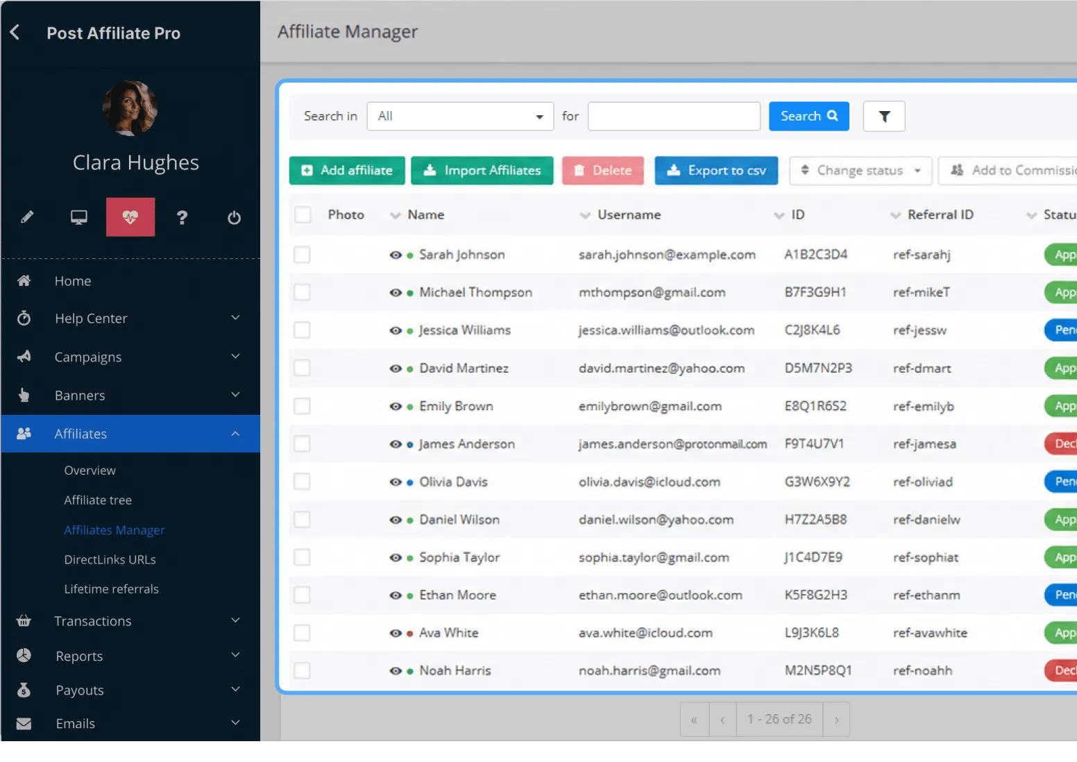 Automatizza le iscrizioni degli affiliati