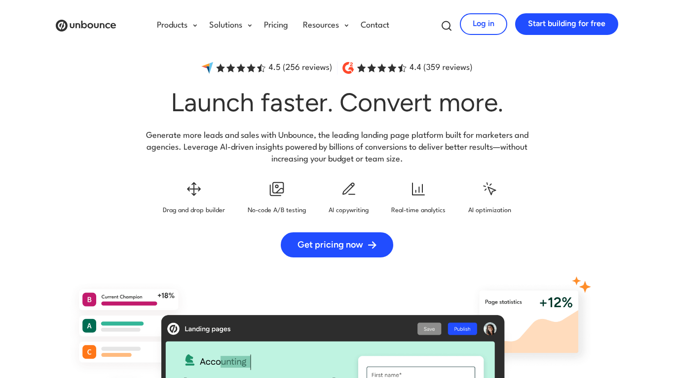 Programma di Affiliazione Unbounce
