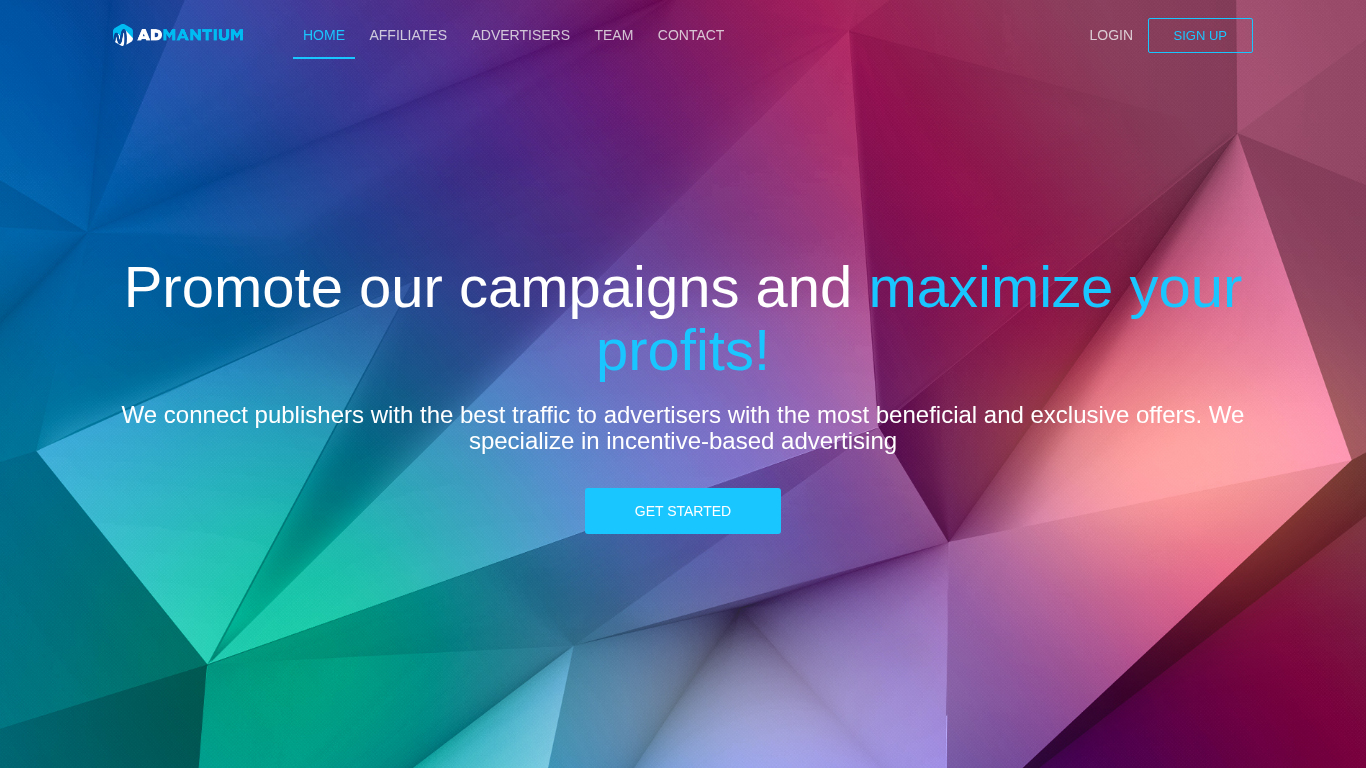 Programma di affiliazione Admantium