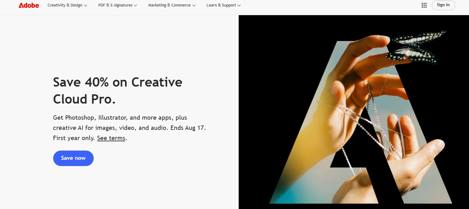 Programma di affiliazione Adobe
