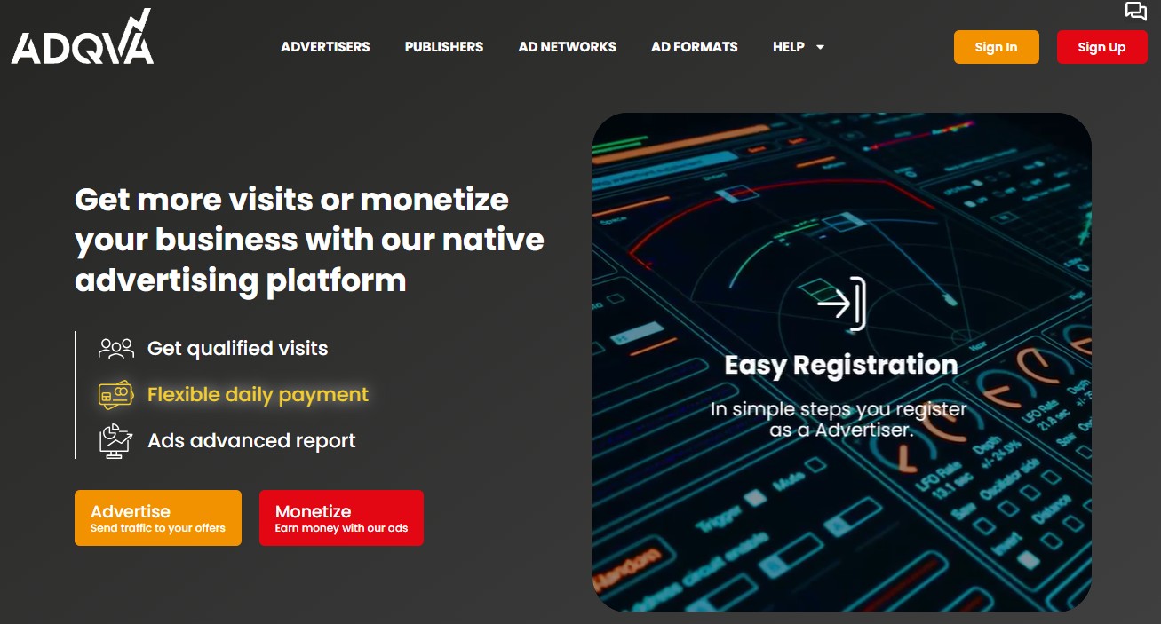 Programma di affiliazione Adqva