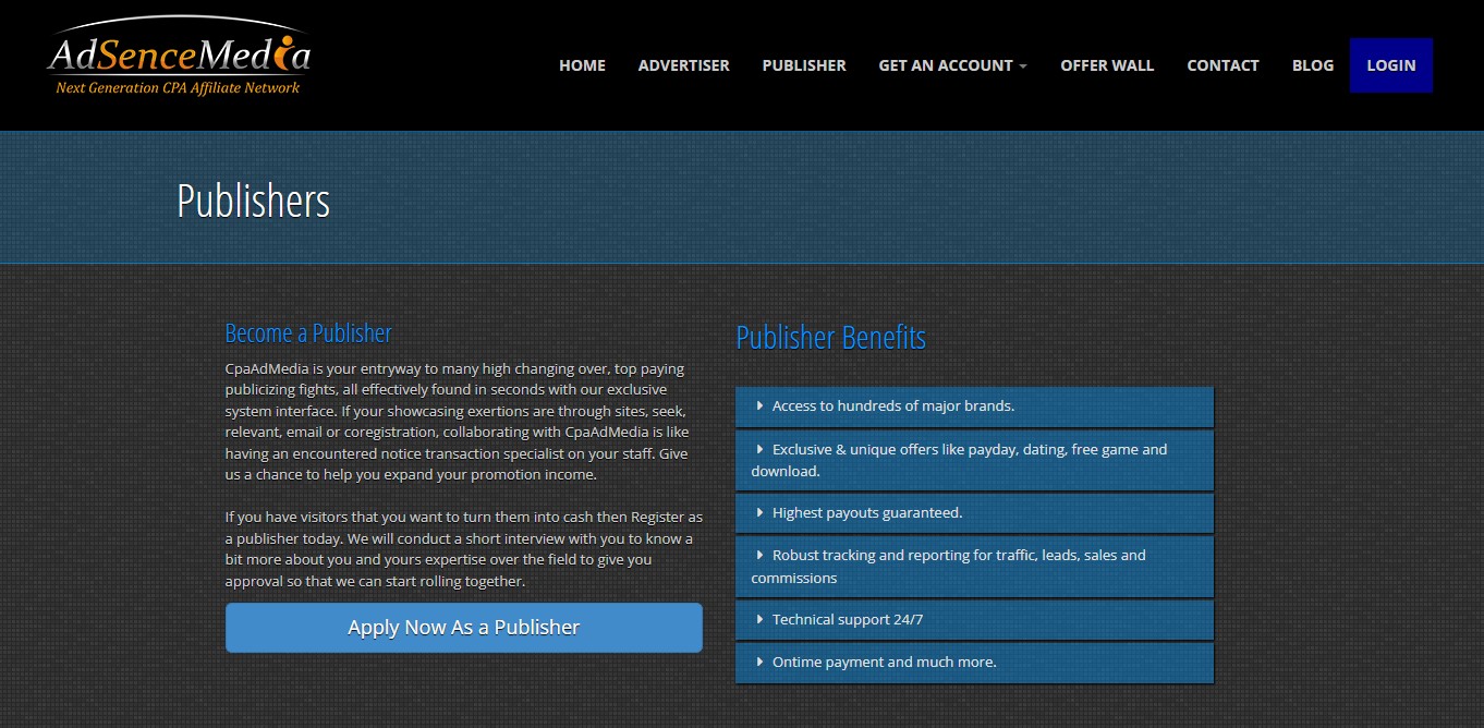 Programma di Affiliazione AdSenceMedia