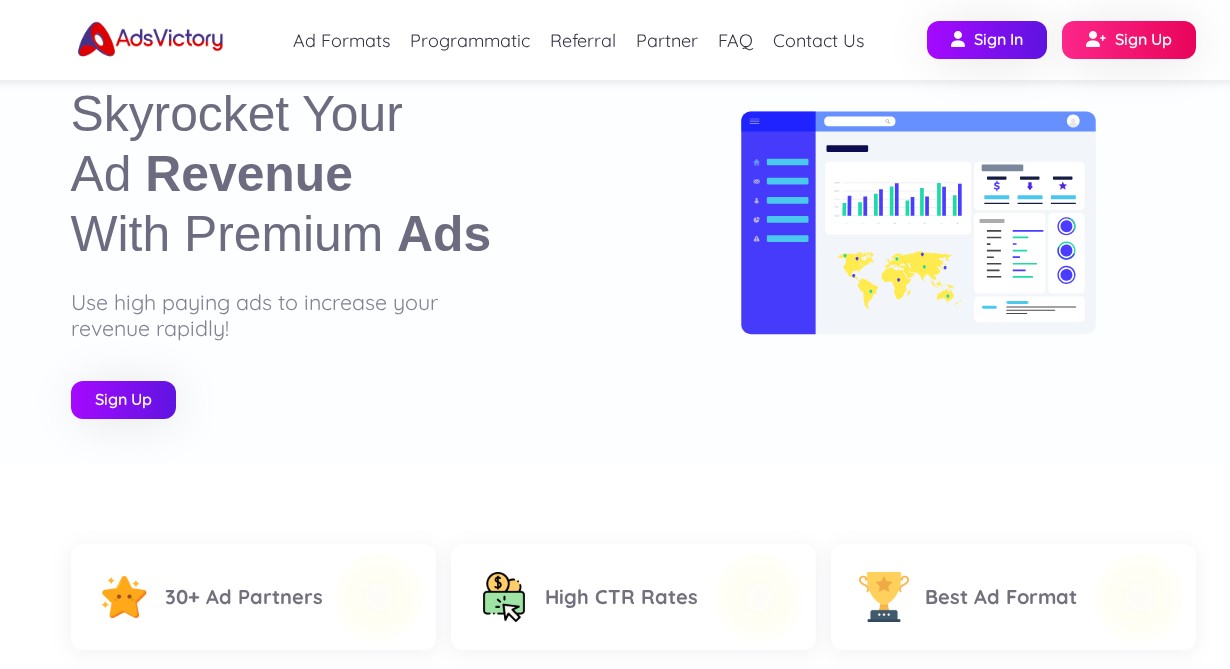 Programma di Affiliazione AdsVictory