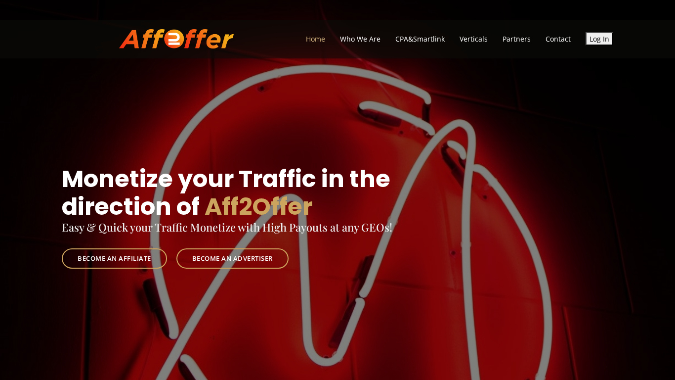 Programma di affiliazione Aff2Offer