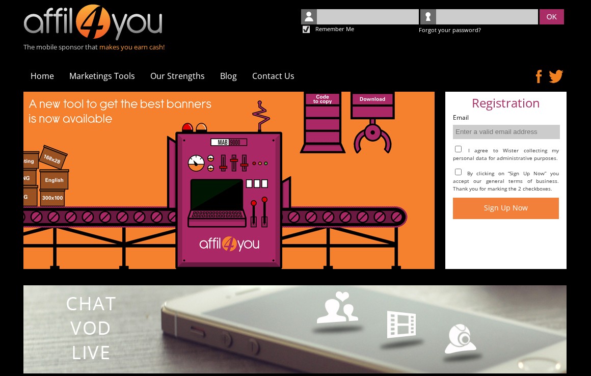 Programma di affiliazione Affil4YOU